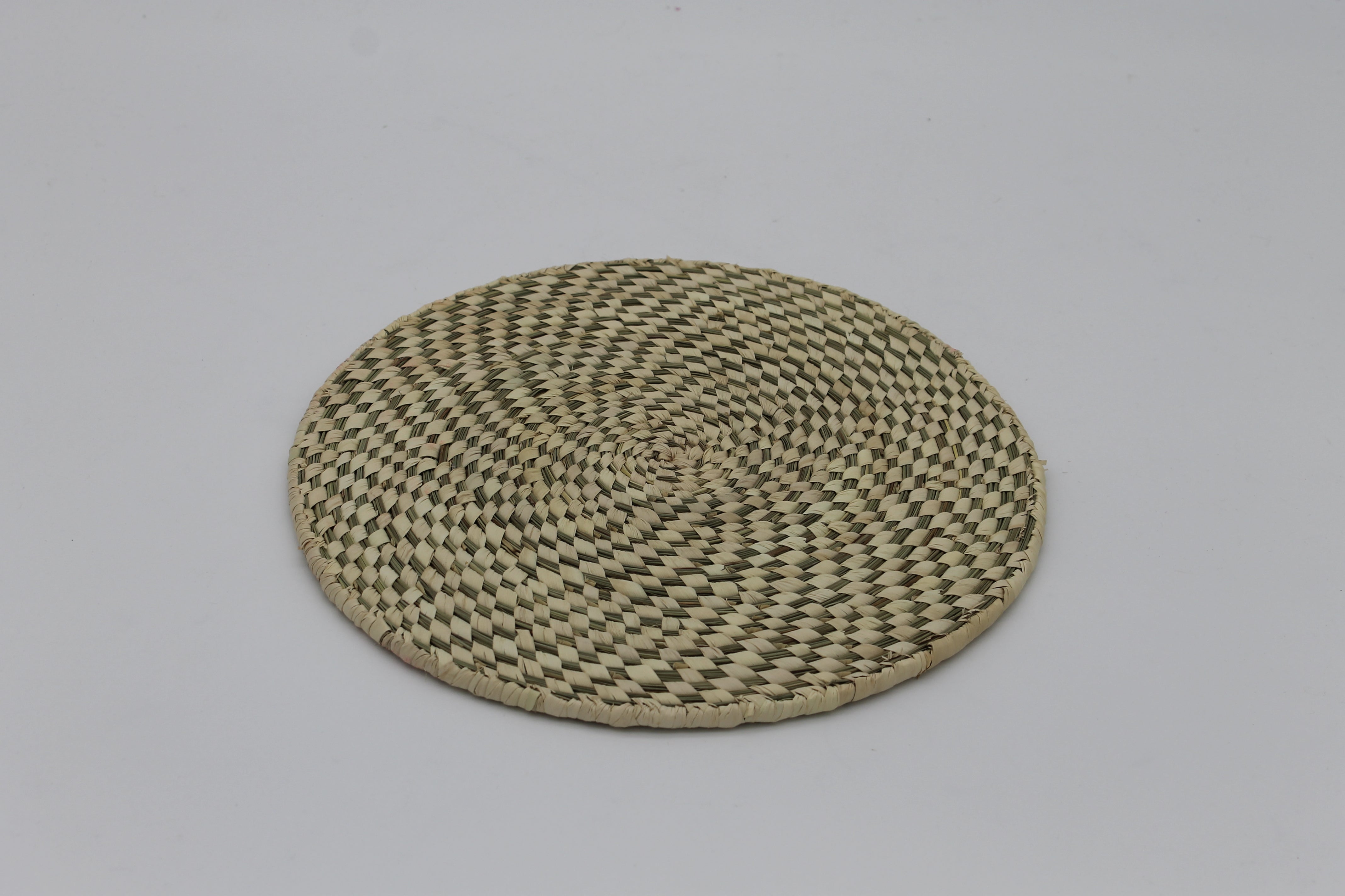 Sabai Grass Woven Tabletop Mat - Natural Color - Set of Four